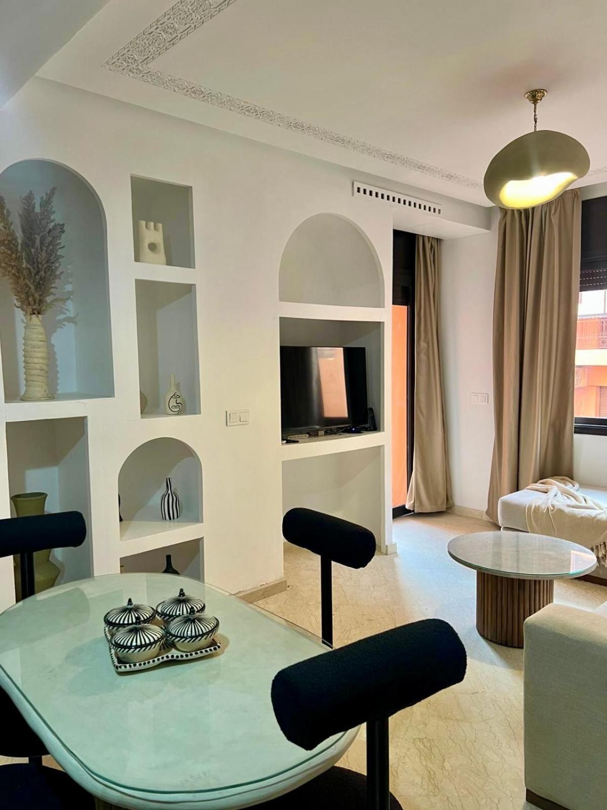 Cosy Appartement Au Coeur De Gueliz Marrakesch Exterior foto
