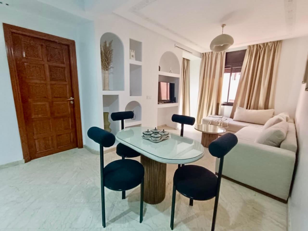 Cosy Appartement Au Coeur De Gueliz Marrakesch Exterior foto